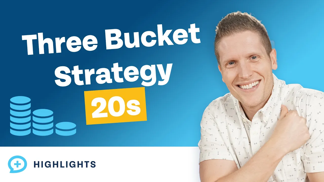 Build Wealth With The 3 Bucket Strategy In Your 20s! (2023 Edition ...