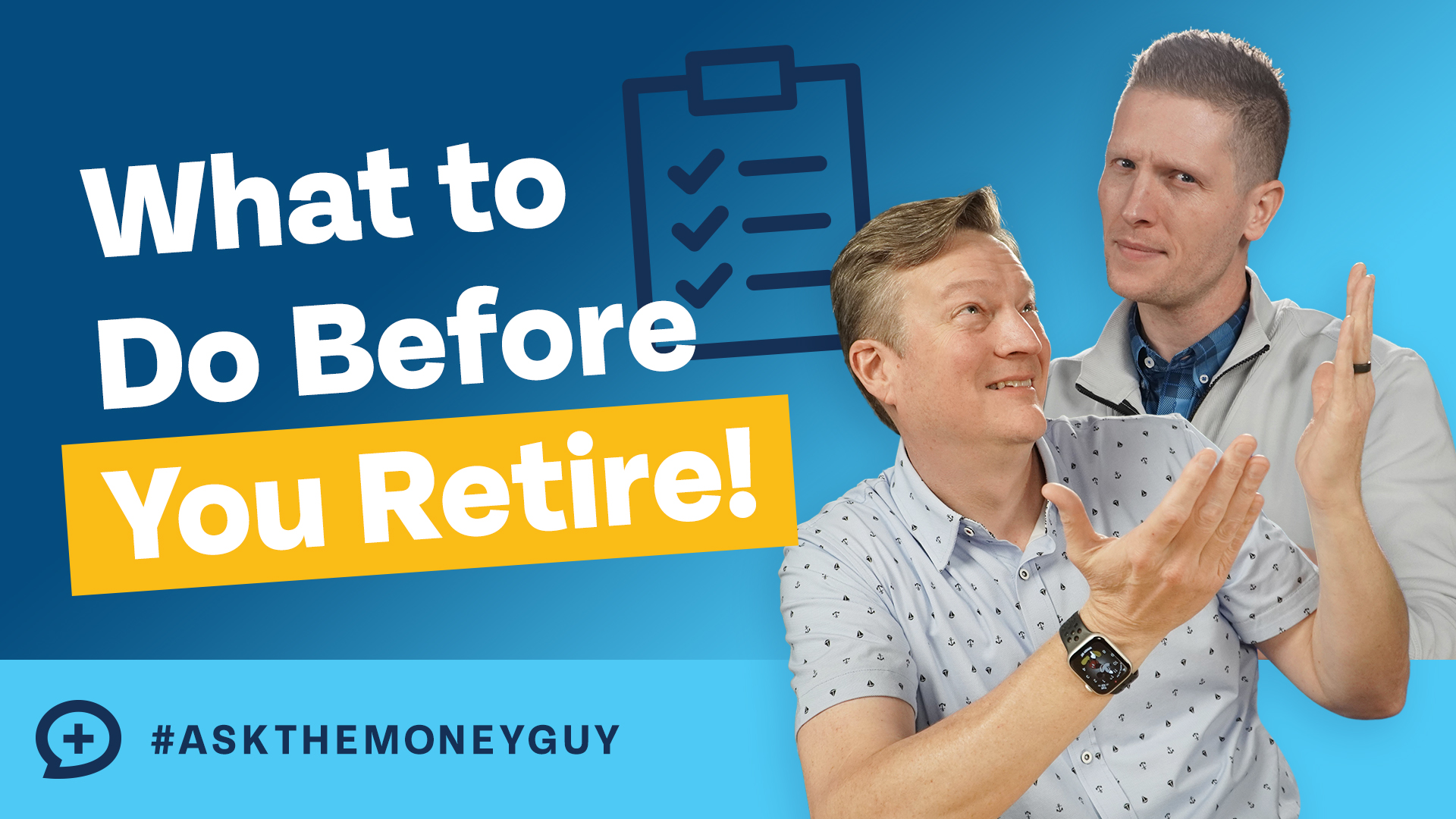 LIVE ASK WhatToDoBeforeRetire