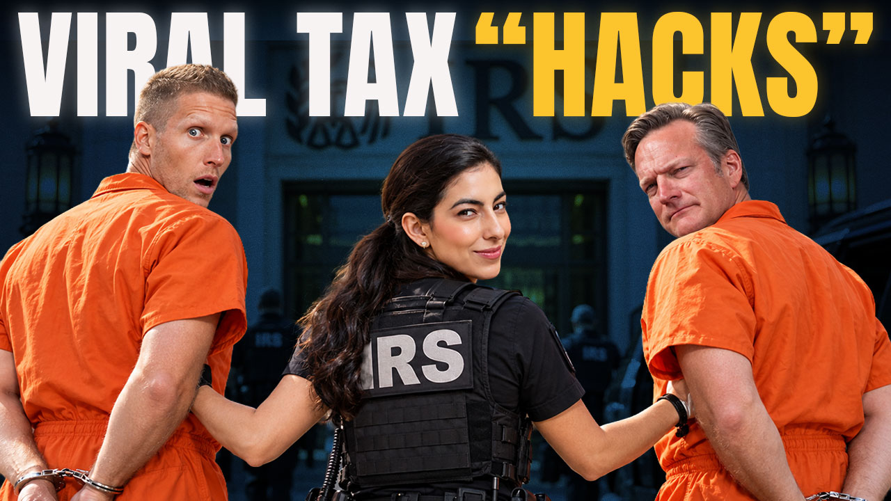 This Tax Advice Could Land You In Jail ft. Jasmine DiLucci Thumbnail